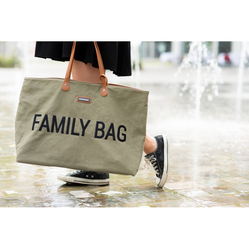 Childhome - Cestovná taška FAMILY BAG khaki