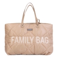 Childhome - Cestovná taška FAMILY BAG PUFFERED krémová