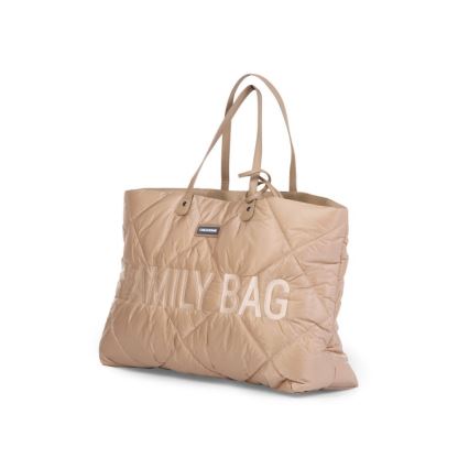 Childhome - Cestovná taška FAMILY BAG PUFFERED krémová