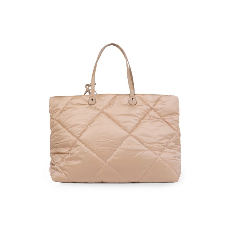 Childhome - Cestovná taška FAMILY BAG PUFFERED krémová