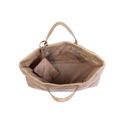 Childhome - Cestovná taška FAMILY BAG PUFFERED krémová