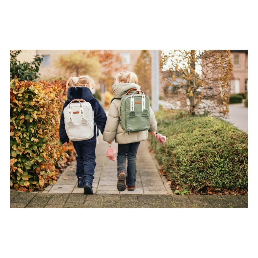Childhome - Detský batoh MINI CLUB zelená