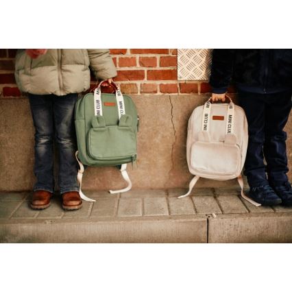 Childhome - Detský batoh MINI CLUB zelená