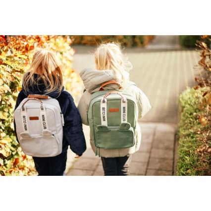 Childhome - Detský batoh MINI CLUB zelená