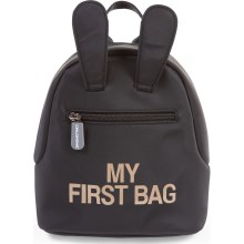 Childhome - Detský batoh MY FIRST BAG čierna
