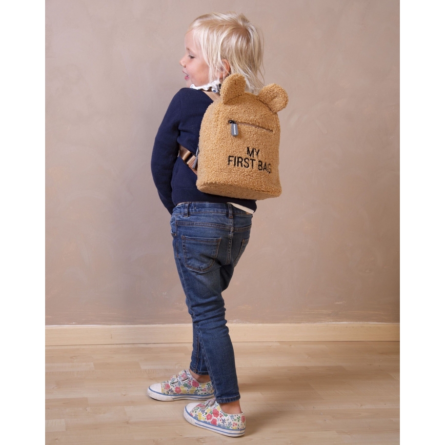 Childhome - Detský batoh MY FIRST BAG hnedá
