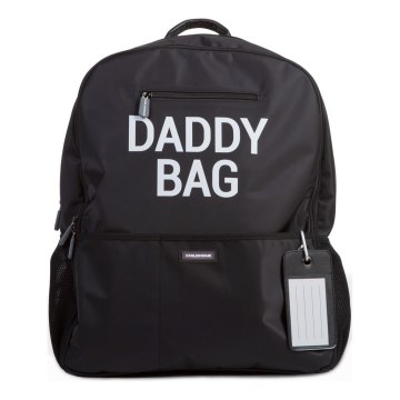 Childhome - Prebaľovací batoh DADDY BAG čierna