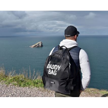 Childhome - Prebaľovací batoh DADDY BAG čierna