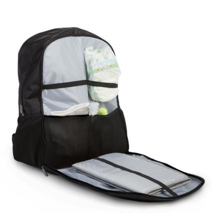 Childhome - Prebaľovací batoh DADDY BAG čierna