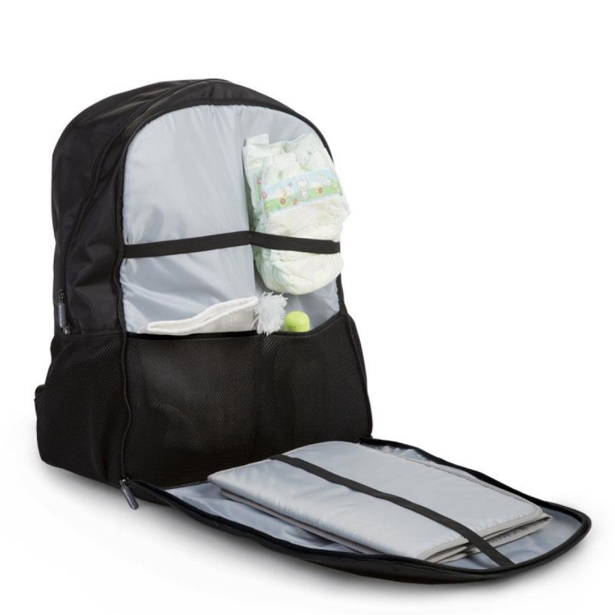 Childhome - Prebaľovací batoh DADDY BAG čierna