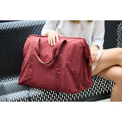 Childhome - Prebaľovacia taška MOMMY BAG červená