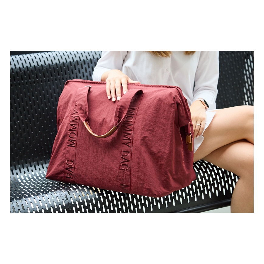 Childhome - Prebaľovacia taška MOMMY BAG červená