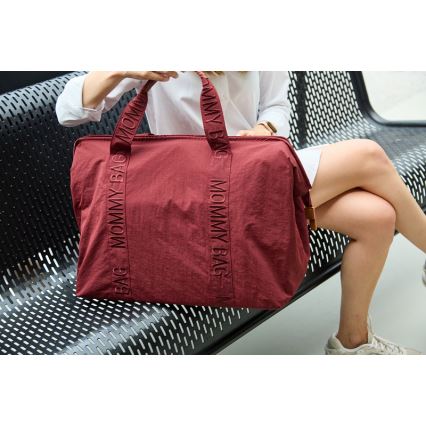 Childhome - Prebaľovacia taška MOMMY BAG červená