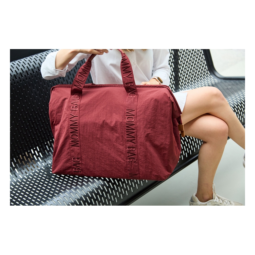 Childhome - Prebaľovacia taška MOMMY BAG červená