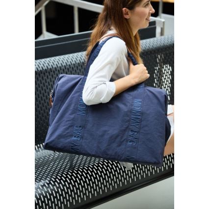 Childhome - Prebaľovacia taška MOMMY BAG modrá