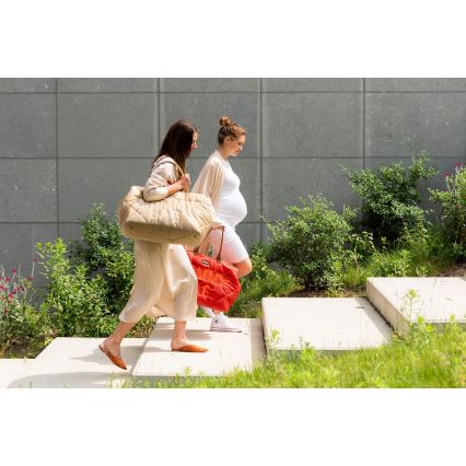 Childhome - Prebaľovacia taška MOMMY BAG PUFFERED béžová