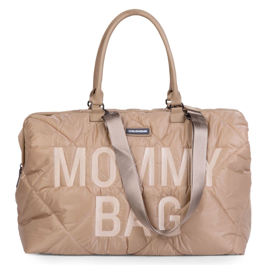 Childhome - Prebaľovacia taška MOMMY BAG PUFFERED béžová