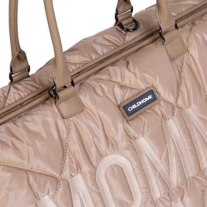 Childhome - Prebaľovacia taška MOMMY BAG PUFFERED béžová