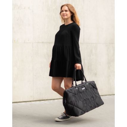 Childhome - Prebaľovacia taška MOMMY BAG PUFFERED čierna