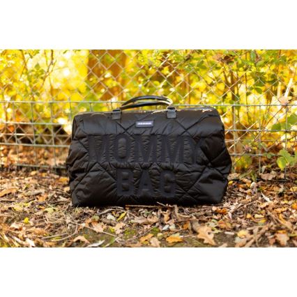 Childhome - Prebaľovacia taška MOMMY BAG PUFFERED čierna