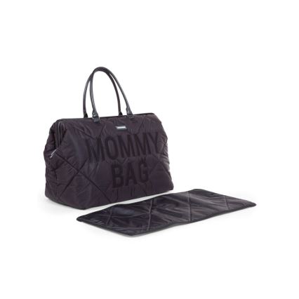 Childhome - Prebaľovacia taška MOMMY BAG PUFFERED čierna