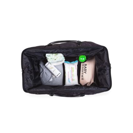 Childhome - Prebaľovacia taška MOMMY BAG PUFFERED čierna