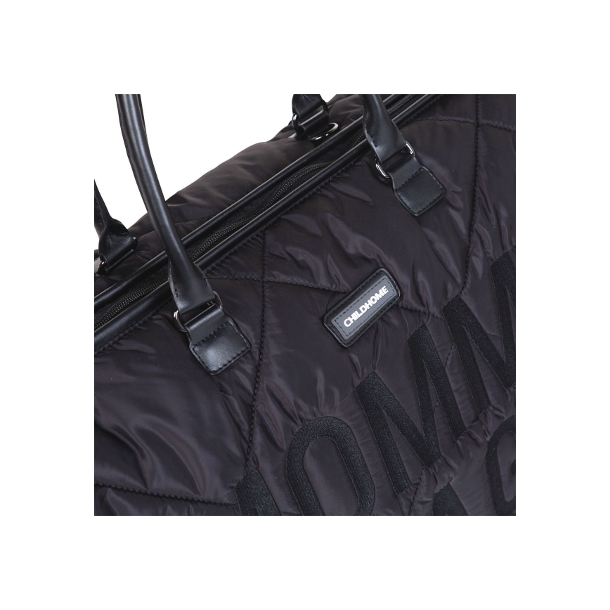 Childhome - Prebaľovacia taška MOMMY BAG PUFFERED čierna