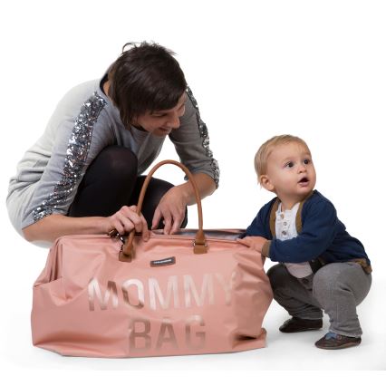 Childhome - Prebaľovacia taška MOMMY BAG ružová