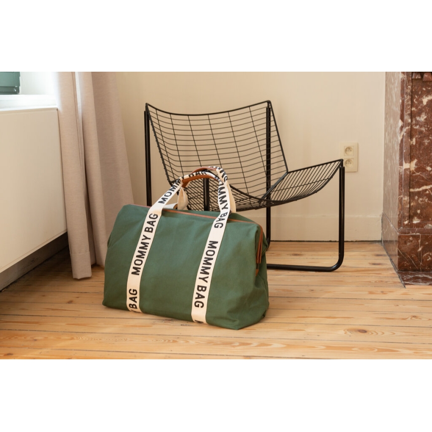 Childhome - Prebaľovacia taška MOMMY BAG zelená