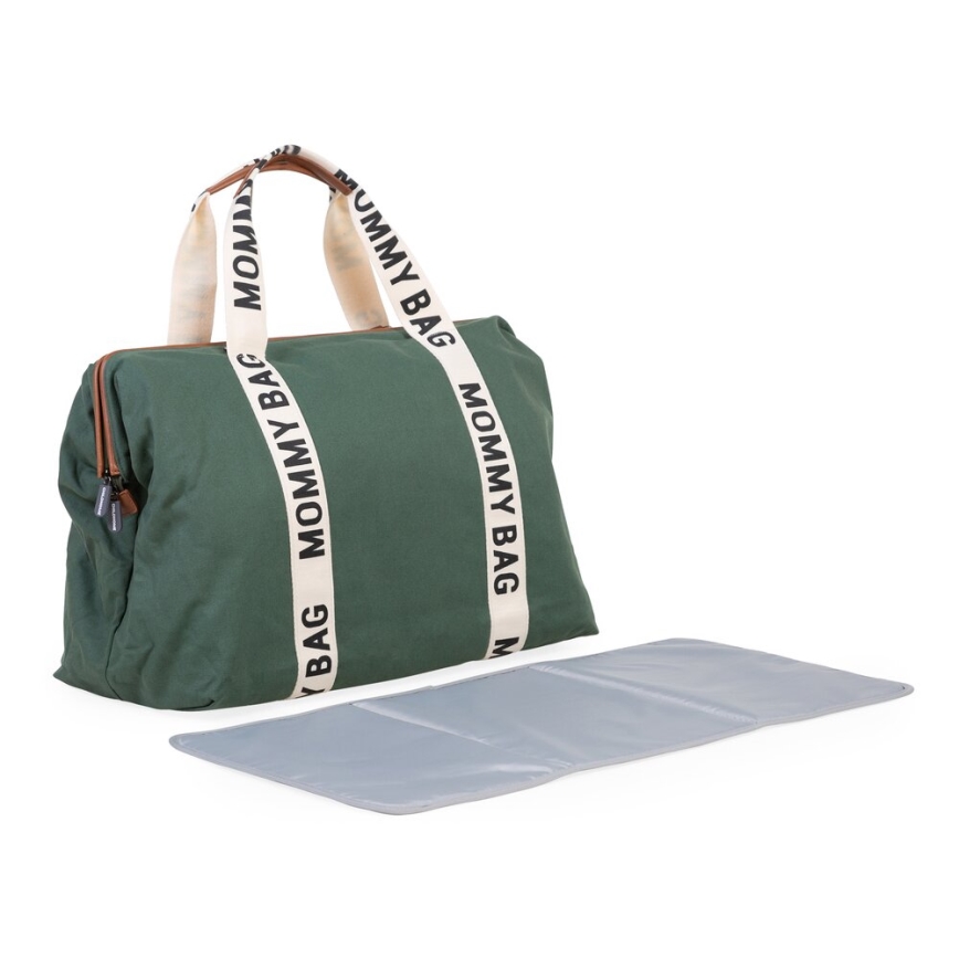 Childhome - Prebaľovacia taška MOMMY BAG zelená