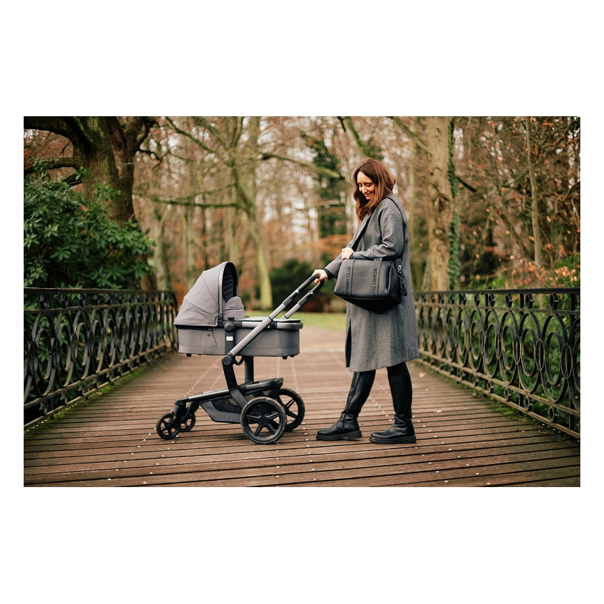 Childhome - Prebaľovacia taška MOMMY CLUB čierna