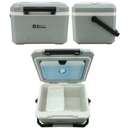 Chladiaci box s chladiacou vložkou 5 l sivý