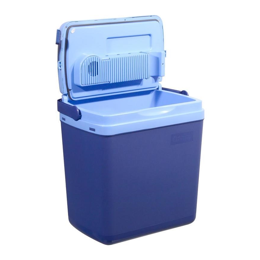 Chladiaci box s displejom 48W/230/12V 25 l modrý