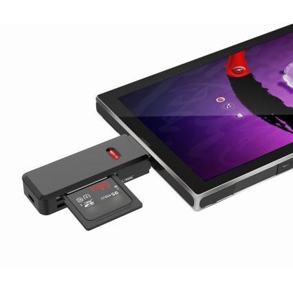 Čítačka kariet MicroSD SDXC MMC s konektorom USB-C