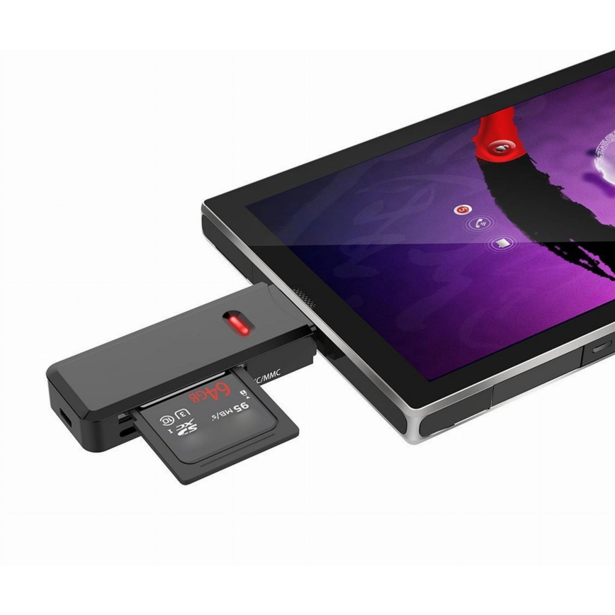 Čítačka kariet MicroSD SDXC MMC s konektorom USB-C