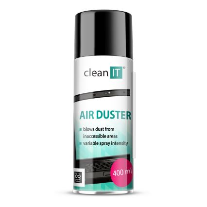 CLEAN IT CL-102 - Stlačený plyn na čistenie elektronických zariadení 400 ml