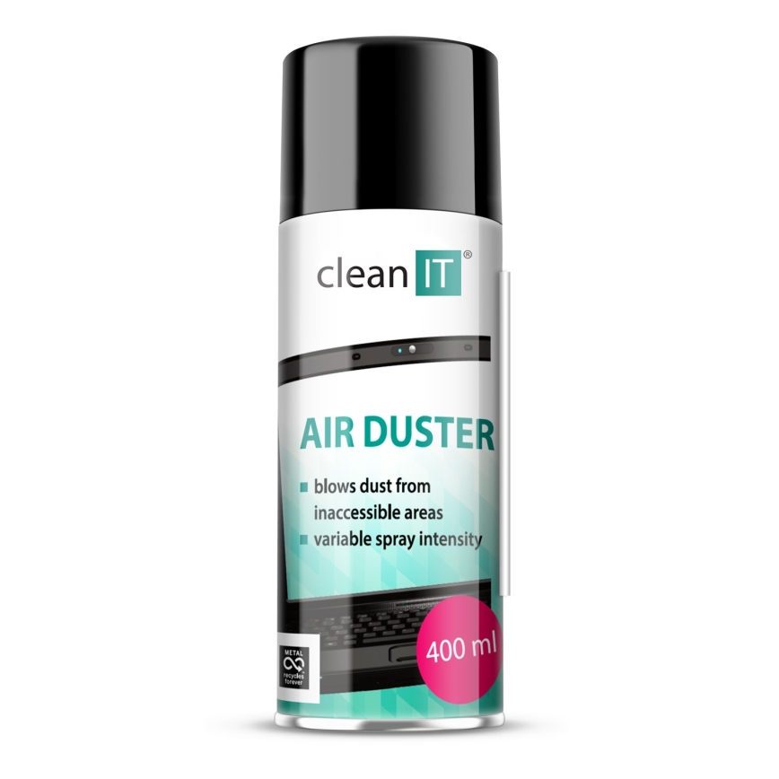 CLEAN IT CL-102 - Stlačený plyn na čistenie elektronických zariadení 400 ml