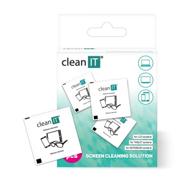 CLEAN IT CL-150 - Čistiace obrúsky mokré kusové 52 ks