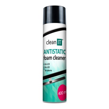 CLEAN IT CL-172 - Antistatická čistiaca pena na obrazovky 400 ml