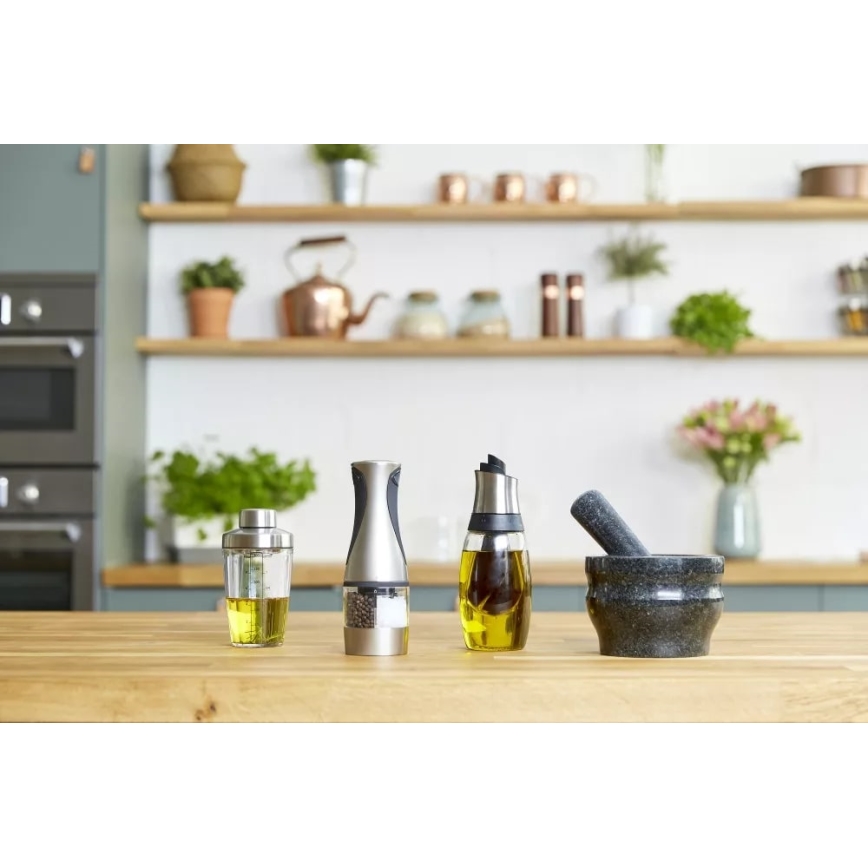 Cole&Mason - Granitový mažiar s tĺčikom GRANITE pr. 18 cm žula/čierna
