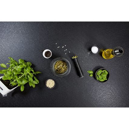 Cole&Mason - Granitový mažiar s tĺčikom GRANITE pr. 18 cm žula/čierna