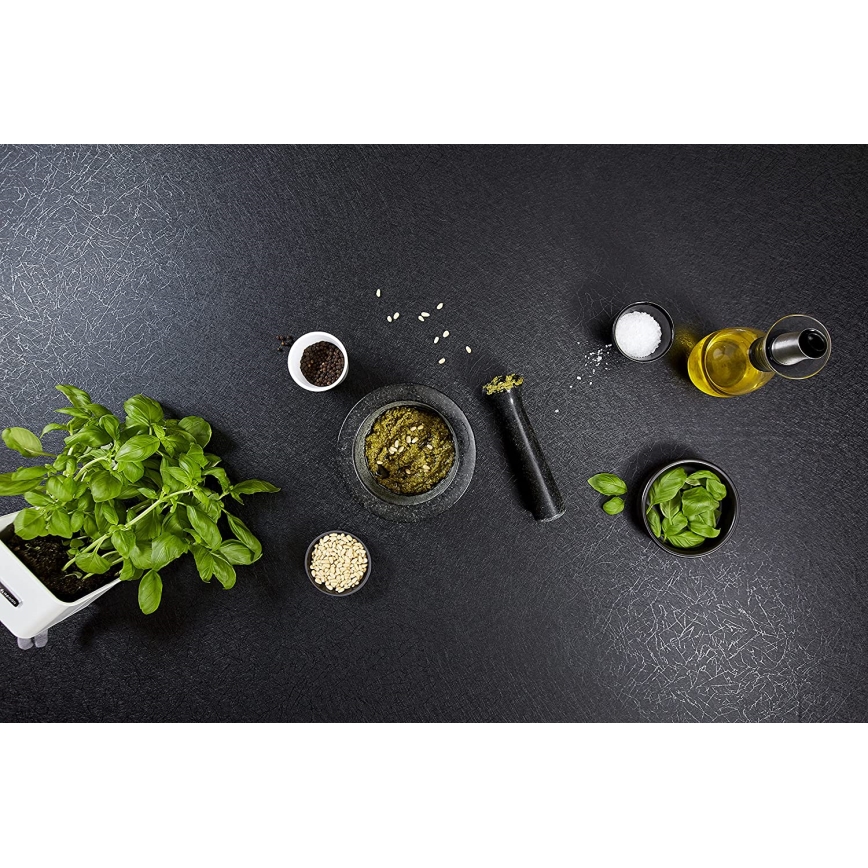 Cole&Mason - Granitový mažiar s tĺčikom GRANITE pr. 18 cm žula/čierna