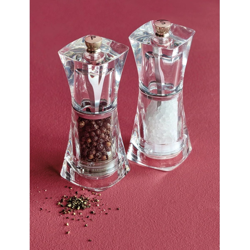 Cole&Mason - Mlynček na korenie CRYSTAL 12,5 cm