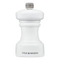 Cole&Mason - Mlynček na korenie HOXTON 10,4 cm buk/lesklá biela