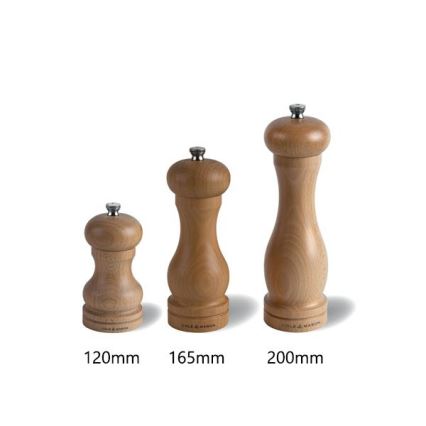 Cole&Mason - Mlynček na soľ CAPSTAN BEECH buk 12 cm