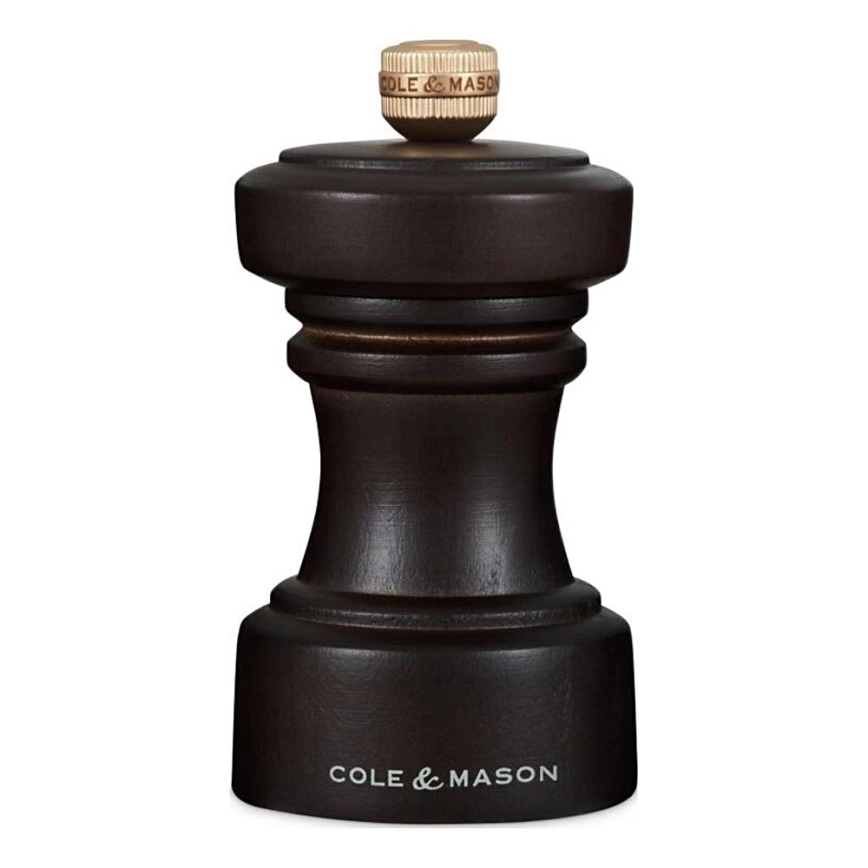Cole&Mason - Mlynček na soľ HOXTON 10,4 cm buk/hnedá