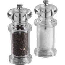 Cole&Mason - Sada mlynčekov na soľ a korenie PRECISION MILLS 2 ks 14 cm