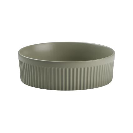 COMAD BEYOND 2 OLIVER ZELENÁ ( E-6565 ) - Umývadlo na dosku BEYOND pr. 36 cm keramika/matná zelená