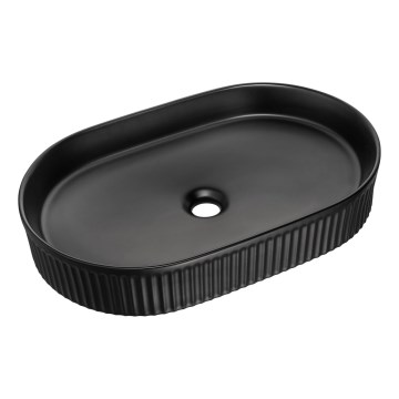COMAD BEYOND 3 BLACK ( E-6531 ) - Umývadlo na dosku BEYOND 56x36 cm keramika/matná čierna