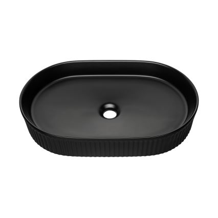 COMAD BEYOND 3 BLACK ( E-6531 ) - Umývadlo na dosku BEYOND 56x36 cm keramika/matná čierna